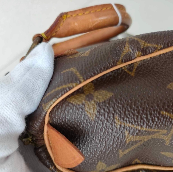 Louis Vuitton Monogram  Mini Speedy Hand Bag Purse Old - Picture 14 of 16